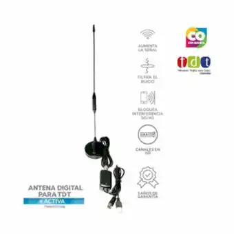 Alkosto Antena digital para tdt e4u activa oferta
