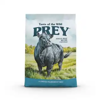 Taste of the wild prey angus beef dog| para perros