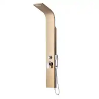 Easy Torre de ducha 150x20x45 cm oro rosado oferta