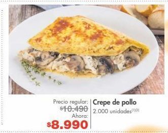 Metro Crepe de pollo oferta