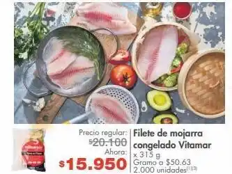Metro Filetes de pescado vitamar oferta