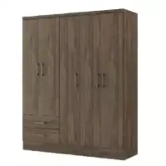 Easy Armario 5 puertas 150x182x46 leño oferta