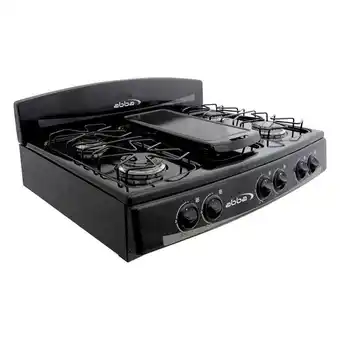 Makro Estufa abba gas 6 puestos negra sg-700 oferta