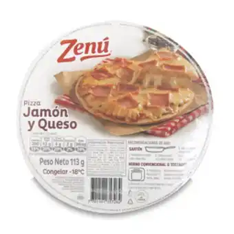 Makro Pizza zenu jamon y queso 113g oferta