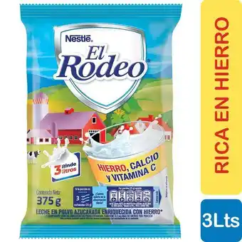 Éxito Leche en polvo el rodeo 375 gr oferta