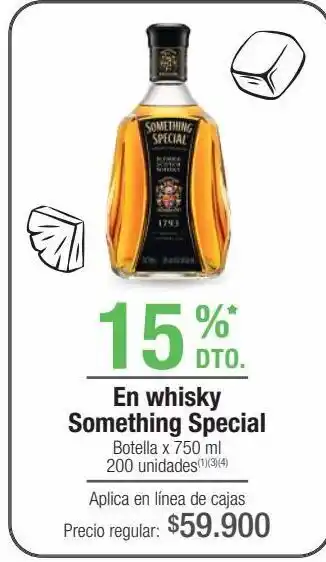 Jumbo Whisky something special x 750ml oferta