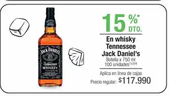 Whisky jack daniel's x 750ml