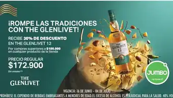 Jumbo The glenlivet oferta