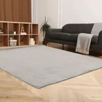 Brissa Tapete suave foil magno café claro 140 x 200 cm oferta