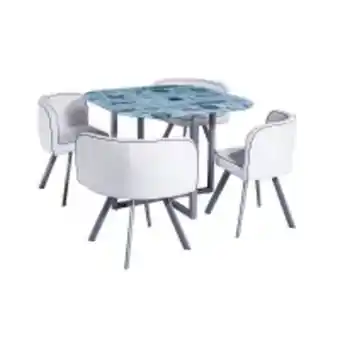 Easy Comedor 4 sillas 90x90x73 sellos 2.0 oferta