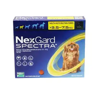 Tierragro Nexgard spectra s (3.5 a 7 kl) oferta