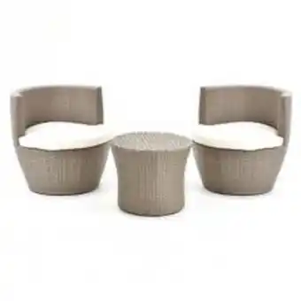 Falabella Juego de sala de terraza acero apple oferta
