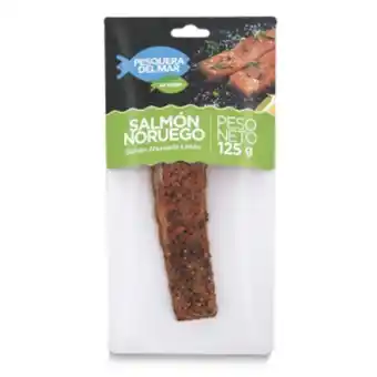 Makro Salmon ahumado limon pesquera de mar 125g oferta