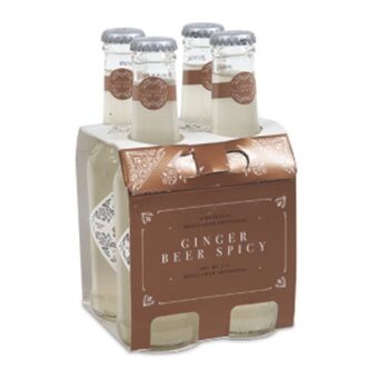 Makro Agua tonica mil976 ginger beer spi botella 205mlx4u oferta