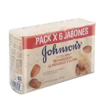 Makro Jabon en barra johnson & johnson avena y almendras 110gx6u oferta