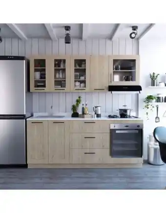 Flamingo Cocina 210 solna rta rovere oferta
