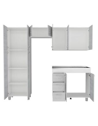 Flamingo Cocina completa ferreti rta blanco + artiko oferta