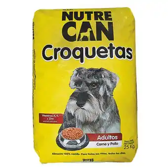 Makro Alimento para perros nutrecan croquetas 25kg oferta