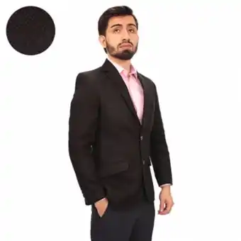 Los Vestidos Blazer negro silueta regular oferta