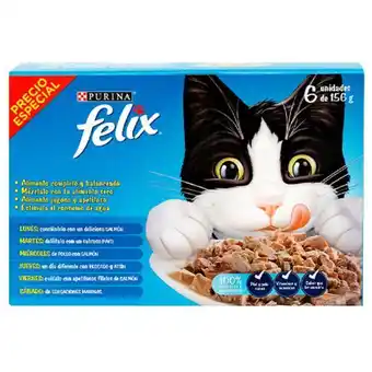 Makro Lata felix surtido 156g x6u oferta