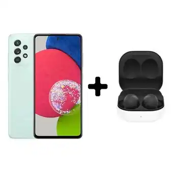 Mercado Libre Celular samsung galaxy a52s 128gb verde + audifonos buds 2 oferta