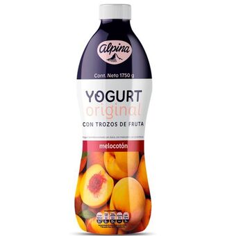 Merqueo Yogurt original melocotón alpina oferta