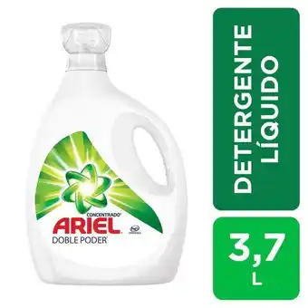 Éxito Detergente ariel 3.7 lt oferta