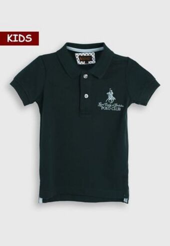 Polo azul oscuro-rosa royal county 