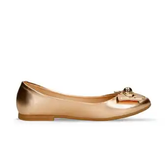 Bata Baletas oro rosa bata eloisa mujer oferta