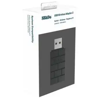 Linio Adaptador 8bitdo 2 inalambrico usb wireless negro oferta