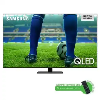 Olímpica Televisor samsung 55 pulgadas qled ultra hd 4k smart qn55q80ba oferta