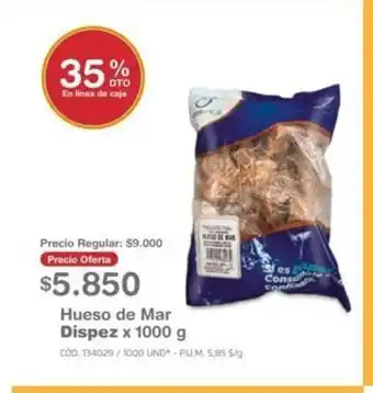 Makro Hueso de Mar Dispez x 1000 g oferta