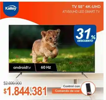 Alkosto Kalley - TV 55" 4K - UHD oferta