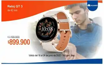 Alkosto Huawei - Reloj GT 3 oferta