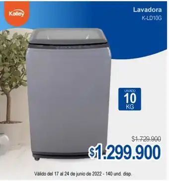 Alkosto Kelley - Lavadora oferta