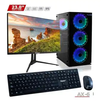 Éxito Computador gamer a ryzen 7 4750g / ddr4 8gb / ssd 256gb / board asrock b450m pro / monitor24 oferta