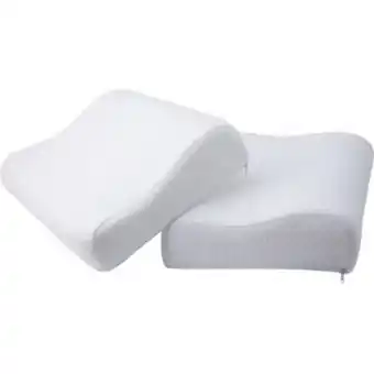 Linio Set x 2 almohada cervical en memory viscoelastico oferta