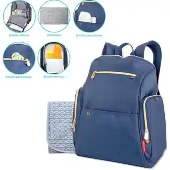 Linio Pañalera morral bebe fisher price dfp9003 azul oferta