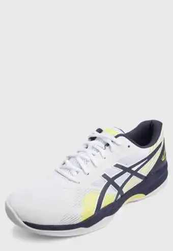 Tenis para tennis blanco-azul-verde asics gel game 8