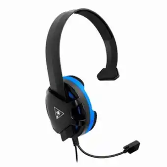 Alkosto Audífonos de diadema turtle beach alámbricos on ear recon chat ps4 negro/ azul oferta