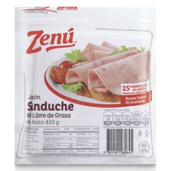 Makro Jamon zenu tajado 450g oferta