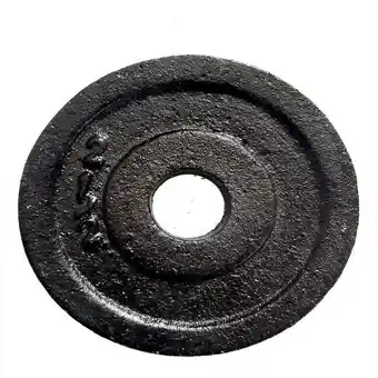 Éxito Disco pesas para barras y mancuernas 2,5lbs estandar calidad oferta