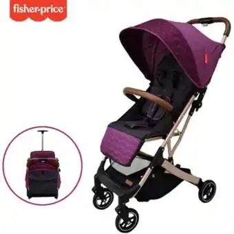 Linio Coche bebe fisher price tipo maleta confort purpura oferta