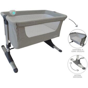 Linio Cuna colecho mecedora bebe priori vinny - gris oferta