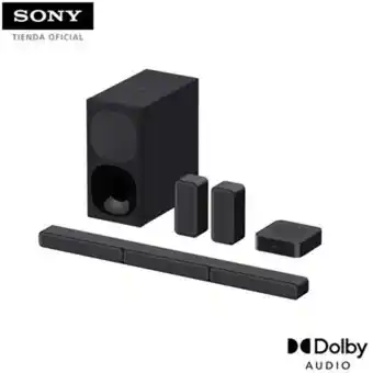 Linio Teatro en casa sony ht-s40r de 5.1 canales con barra de sonido oferta