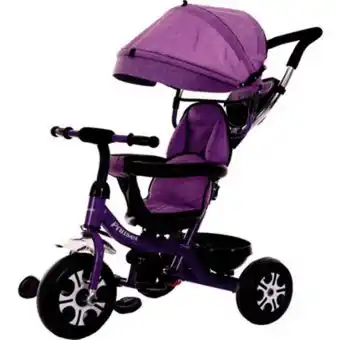 Linio Triciclo paseador para bebe marca prinsel sun 360 purple oferta