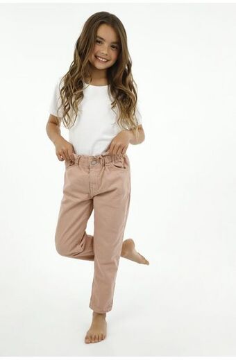 Tennis Jean rosado para niña oferta