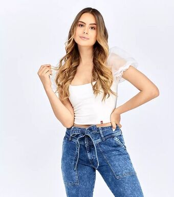 Stirpe Blusa unicolor unser oferta