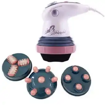 Linio Masajeador corporal infrarrojo body innovation pro + 4 cabezales m-118 oferta