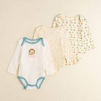 Falabella Bodies bebé niña pack x3 algodón yamp oferta